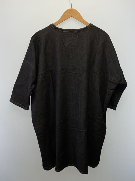 natal design / 半袖スウェット/ WIDE SPREAD DENIM SWEAT/M/コットン/BLK natal design(ネイタルデザイン) / 半袖スウェット/ WIDE SPREAD DENIM