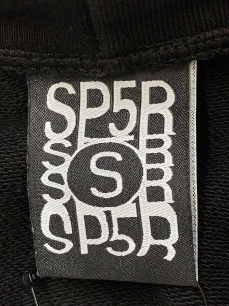 Sp5der(スパイダー) / Sp5der/スパイダー/パーカー/S/コットン/BLK 