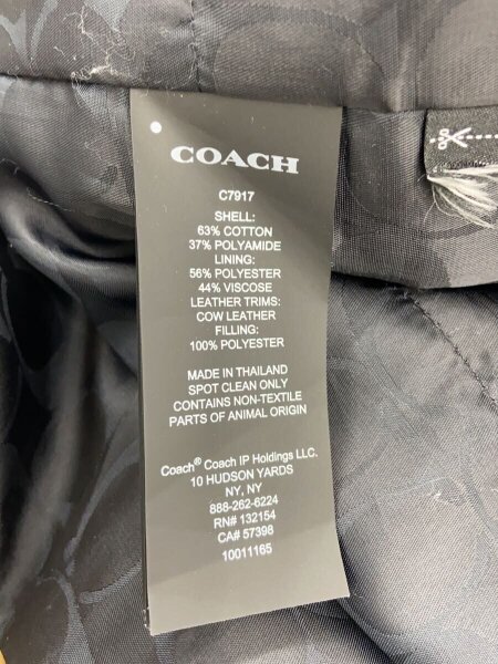 COACH(コーチ) / ステンカラーコート/S/コットン/BEG/C7917 | 古着の