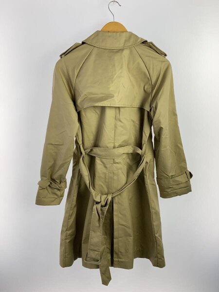 kate spade new york / フリルトレンチコート/XS/コットン/BEG/無地/OUMU1031 kate spade new york(ケイトスペードニューヨーク) / フリルトレンチ