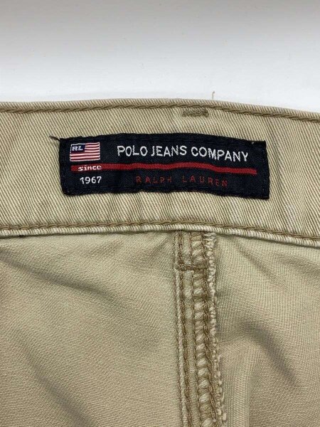 POLO JEANS CO. / カーゴショーツ/34/コットン/BEG/無地/5896YFS1315 POLO JEANS CO.(ポロジーンズカンパニー) / カーゴショーツ/34