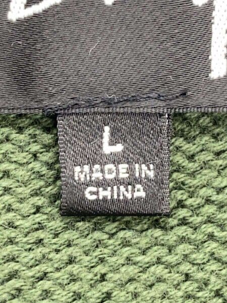 Stussy オリーブ ニットセーター STUSSY(ステューシー) / ニット・セーター(厚手)/L/コットン/GRN