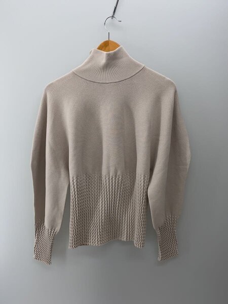 ISSEY MIYAKE / カーディガン(薄手)/2/コットン/BEG/IM13KO297 ISSEY MIYAKE(イッセイミヤケ) / カーディガン(薄手)/2/コットン/BEG