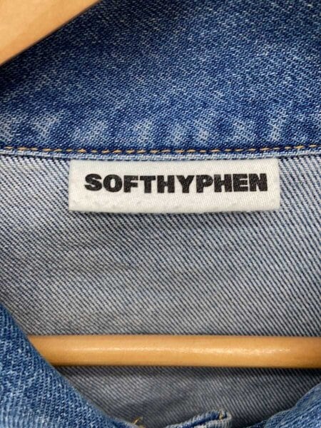 SOFTHYPHEN(ソフトハイフン) / TUCKED DETAIL DENIM JACKET/2/コットン