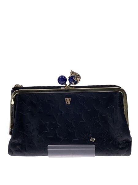 ANNA SUI(アナスイ) / プレイングキャット/がま口/星柄型押し/長財布 