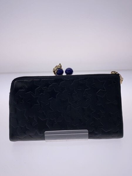 ANNA SUI(アナスイ) / プレイングキャット/がま口/星柄型押し/長財布 