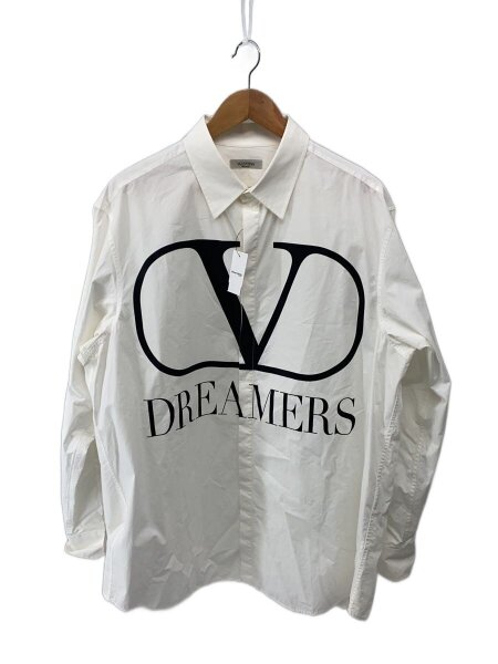 VALENTINO(ヴァレンティノ) / DREAMERS ロゴプリント 長袖シャツ/42 