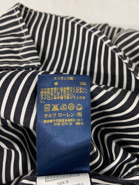 POLO RALPH LAUREN(ポロラルフローレン) / 長袖シャツ/--/コットン/BLK 