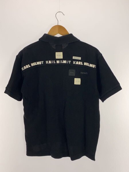 KARL HELMUT(カールヘルム) / ポロシャツ/M/コットン/BLK/P032QUAL 