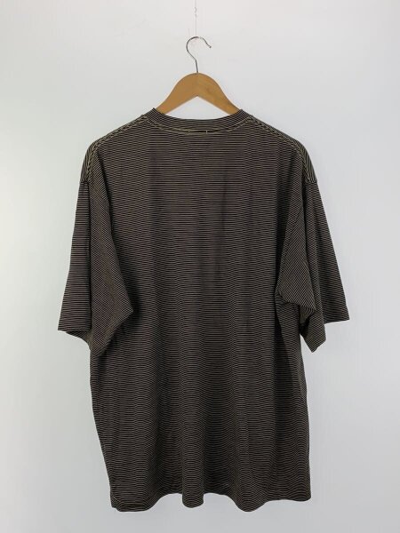 COMOLI(コモリ) / 24SS/Tシャツ/4/ウール/BLK/ボーダー/Z01-05023 
