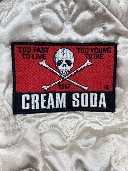 CREAM SODA(クリームソーダ) / 別珍/リバーシブルスカジャン/M