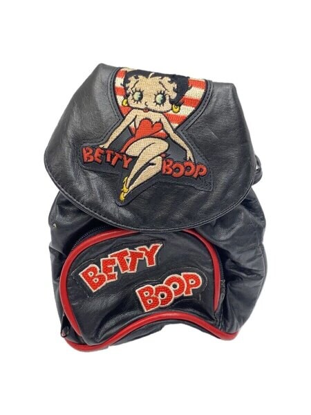 その他ブランド(ソノタブランド) / BETTY BOOP/リュック/レザー/BLK 