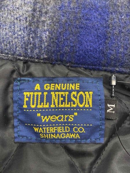 FULLNELSON(フルネルソン) / ジャケット/M/ウール/NVY/チェック | 古着 