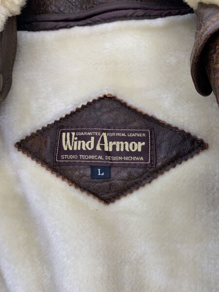 WIND ARMOR(ウィンドアーマー) / ムートンジャケット/b-3/フライト 