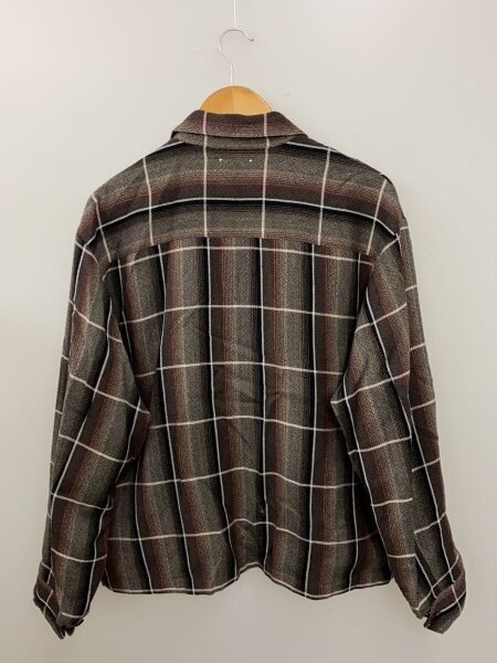 MINEDENIM / Wool.Ry Check/ハリントンジャケット/2/ウール/BRW/オンブレCK/2309-8005-17-022 MINEDENIM(マインデニム) / Wool.Ry Check/ハリントンジャケット/2