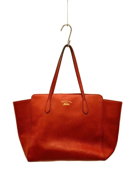GUCCI(グッチ) / ラージ・トートバッグ_スウィング/レザー/RED | 中古 