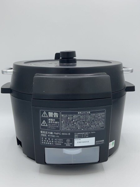 IRIS OHYAMA(アイリスオーヤマ) / 電気圧力鍋 PMPC-MA4 | 中古品 IRIS OHYAMA(アイリスオーヤマ) / 電気圧力鍋 PMPC-MA4 | 中古品