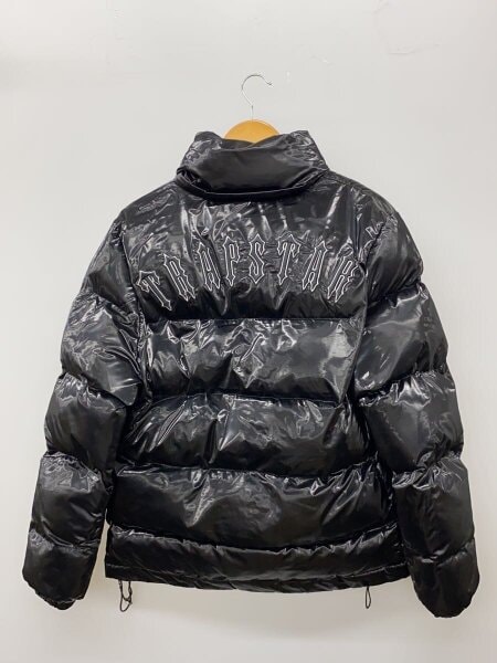 早い物勝ちTRAPSTAR ブラックダウンジャケット S trapstar ダウンジャケット 早い物勝ちTRAPSTAR ブラックダウン