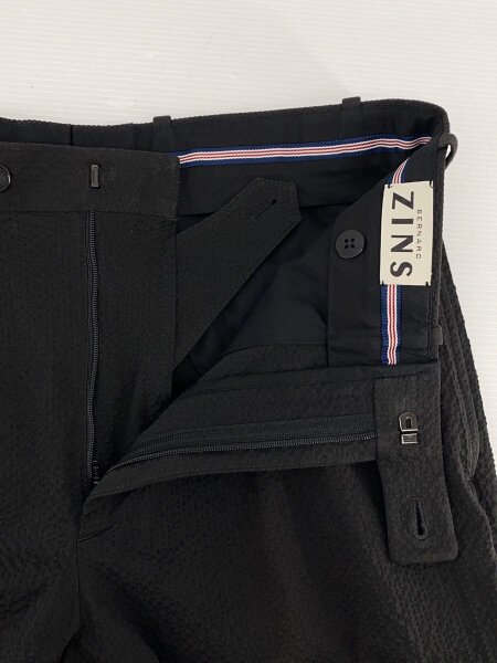 BERNARD ZINS(ベルナールザンス) / シアサッカースラックスパンツ/38