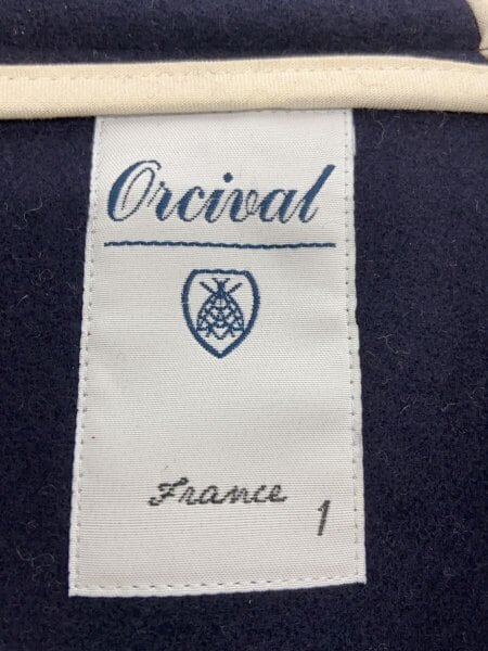 ORCIVAL(オーシバルオーチバル) / メルトンコート/1/ウール/NVY/RC