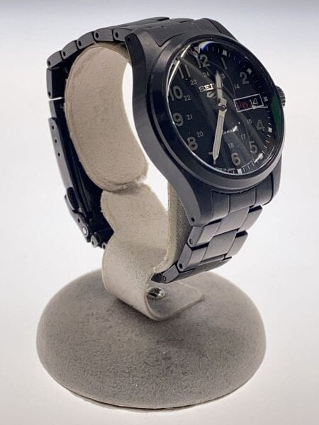 SEIKO(セイコー) / 自動巻腕時計/アナログ/ステンレス/BLK/BLK/SS