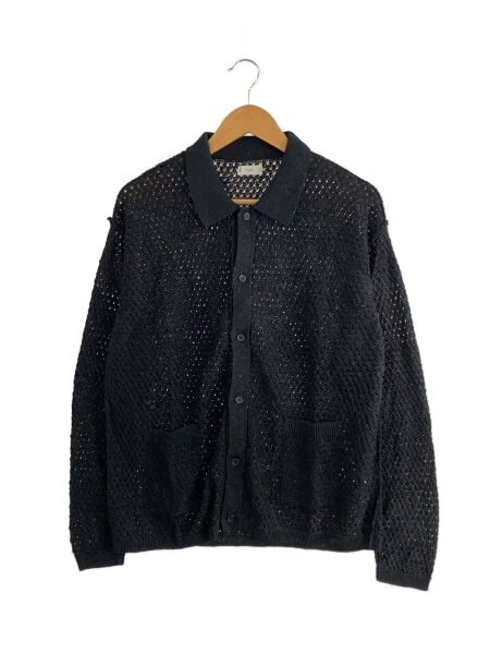 YOKE(ヨーク) / カーディガン(薄手)/2/コットン/BLK/無地/YK26SS01241S