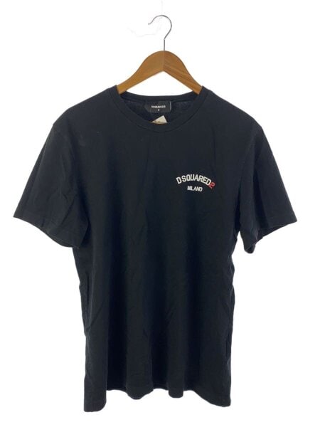 DSQUARED2(ディースクエアード) / Tシャツ/M/コットン/BLK/S74GD1400 