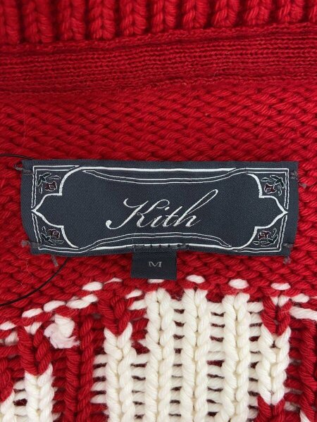 KITH(キス) / ニット・セーター(厚手)/M/コットン/RED | 古着の