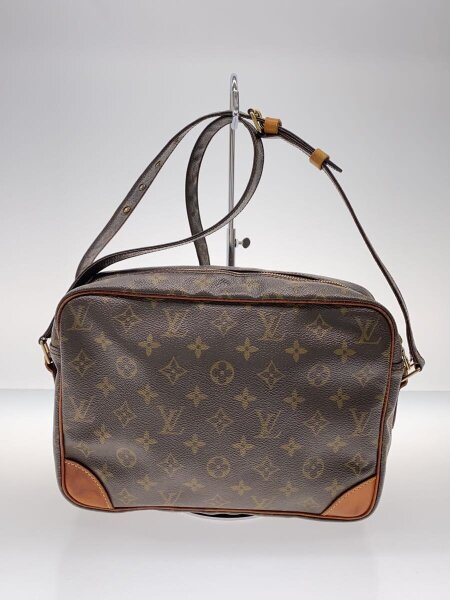 LOUIS VUITTON / ナイル_モノグラム・キャンバス_BRW/PVC/BRW/ショルダーバック LOUIS VUITTON(ルイヴィトン) / ナイル_モノグラム・キャンバス_BRW