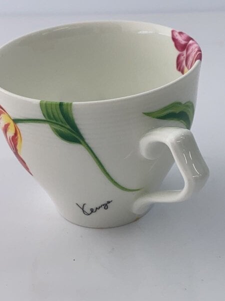 ケンゾーカップ&ソーサー　ケンゾー食器　ケンゾーフローラリ　LANCELカップ KENZO(ケンゾー) / カップ&ソーサー | 中古品の販売・通販ならセカンド