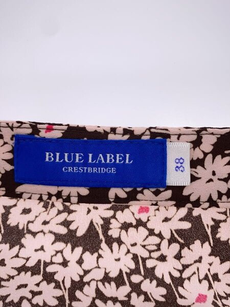 雑誌掲載 BLUE LABEL CRESTBRIDGE ワンピース 38 BLUE LABEL CRESTBRIDGE（ブルーレーベルクレストブリッジ） 長袖