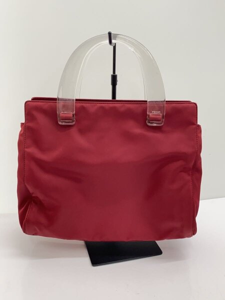 PRADA(プラダ) / ハンドバッグ/ナイロン/RED/無地/B8170/ | 中古品の