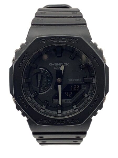 CASIO(カシオ) / クォーツ腕時計・G-SHOCK/デジアナ/ラバー/BLK/BLK/SS
