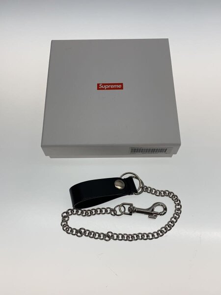 Supreme Leather Chain Wallet Black Supreme(シュプリーム) / Leather