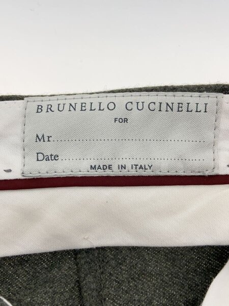 BRUNELLO CUCINELLI(ブルネロクチネリ) / ボトム/44/ウール/GRN | 古着 