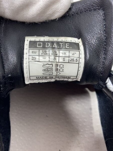 D.A.T.E. / FUGA/UNITED ARROWS NYLON BLACK/ローカットスニーカー/25.5cm/BLK D.A.T.E.(デイト) / FUGA/UNITED ARROWS NYLON BLACK/ローカット