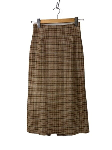 スカート AURALEE SPUN SUMMER TWEED SKIRT AURALEE(オーラリー) / 18SS/SILK SUMMER TWEED SLIT SKIRT/スカート/O