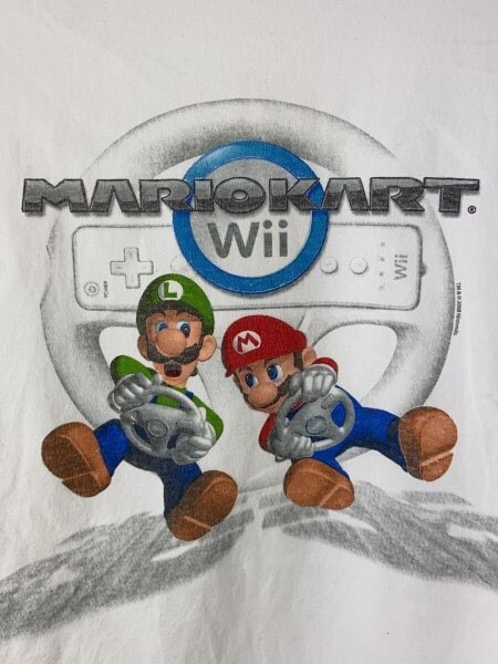 DELTA(デルタ) / 00s/WII/MARIOKART/Tシャツ/L/コットン/WHT | 古着の 