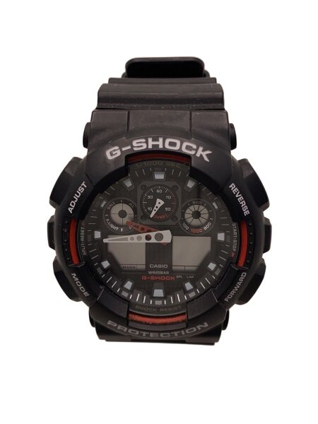 CASIO(カシオ) / 腕時計/デジアナ/ラバー/BLK/BLK/GA-100 | 中古品の 