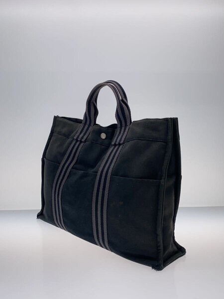 HERMES(エルメス) / トートバッグ/キャンバス/BLK// | 中古品の販売