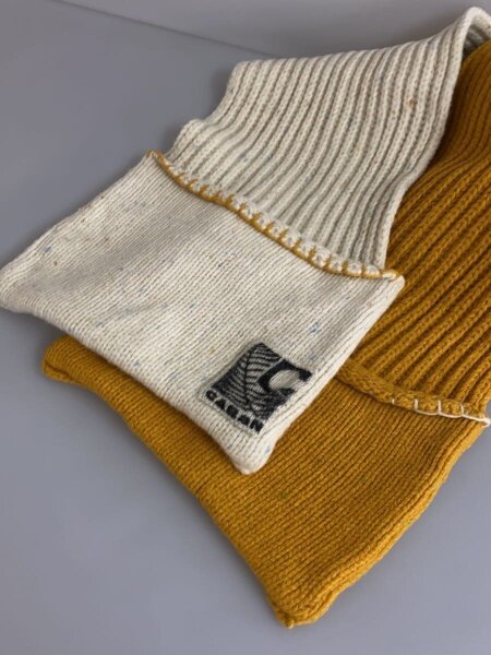 CABaN(キャバン) / ポケット付きマフラー/ウール/CRM/レディース/59-13