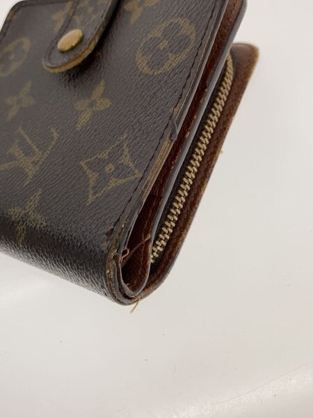 LOUIS VUITTON / コンパクト・ジップ_モノグラム・キャンバス/PVC/BRW/レディース LOUIS VUITTON(ルイヴィトン) / コンパクト・ジップ_モノグラム