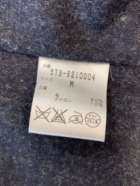 MARGARET HOWELL / フーデッドコート/コート/M/ウール/KHK/579-6210004 MARGARET HOWELL(マーガレットハウエル) / フーデッドコート/コート/M