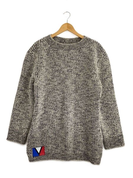 LOUIS VUITTON(ルイヴィトン) / 長袖ワンピース/S/ウール/GRY/無地 