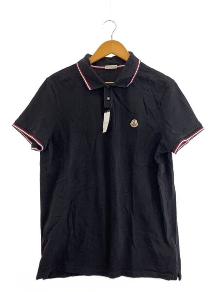MONCLER(モンクレール) / ポロシャツ/XL/コットン/BLK/無地