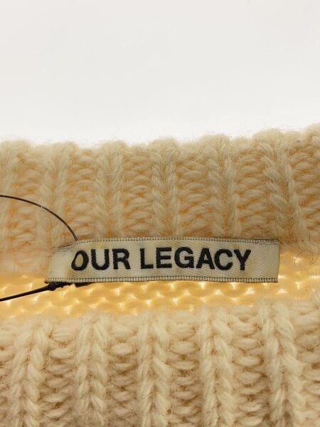 OUR LEGACY / ニット・セーター/46/ウール/BEG/M4203HI/HEAVY CHUNK RAGLAN/ローゲージクルーセー// OUR LEGACY(アワーレガシー) / ニット・セーター/46/ウール/BEG