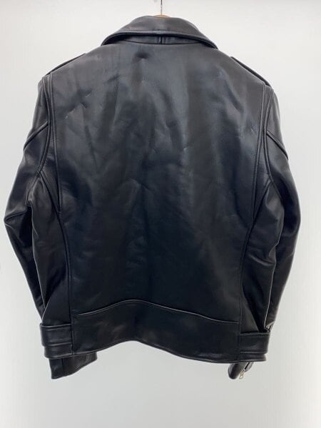 【美品】Schott ショット　レザージャケット　ダブルライダース Size S Schott(ショット) / ダブルライダースジャケット/38/レザー/BLK/7164