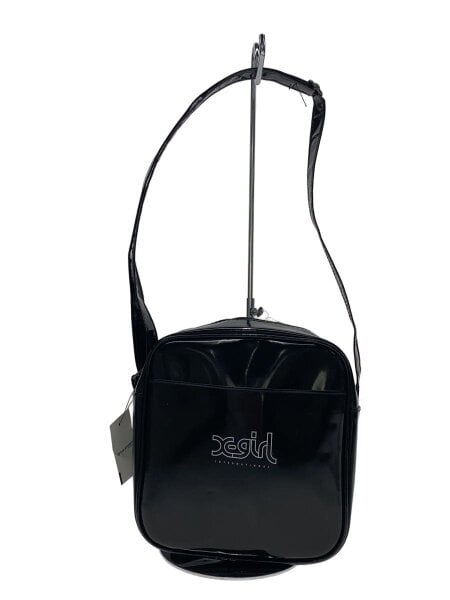 X-girl(エックスガール) / ショルダーバッグ/エナメル/BLK | 中古品の 