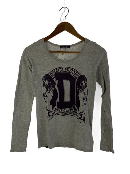 Hysteric Glamour★ガールプリント長袖Tシャツ/ 2CL-2570 HYSTERIC GLAMOUR(ヒステリックグラマー) / 長袖Tシャツ/FREE/コットン