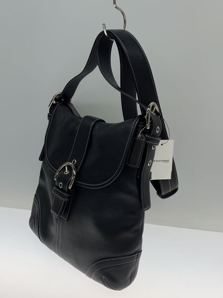 COACH(コーチ) / スモール・レザー・ダッフル_ソーホー_ブラック 